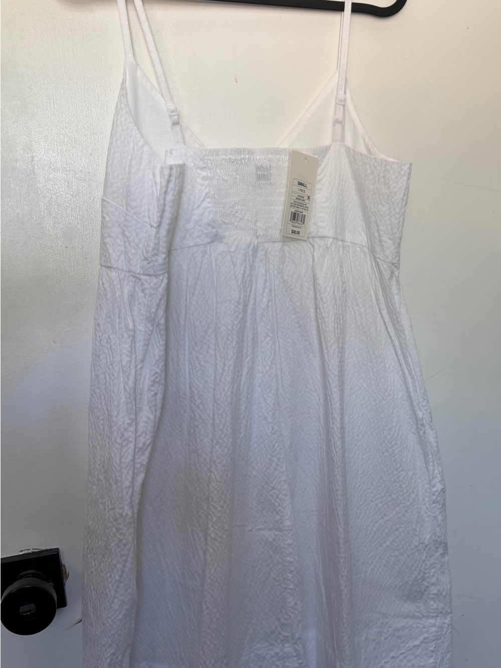 NWT a new day Target White Spaghetti Strap Sundress - Picture 4 of 6